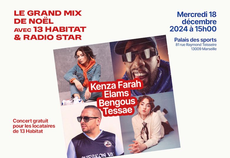 Le grand mix de Noël avec Kenza Farah, Elams, Bengous et Tessae ...